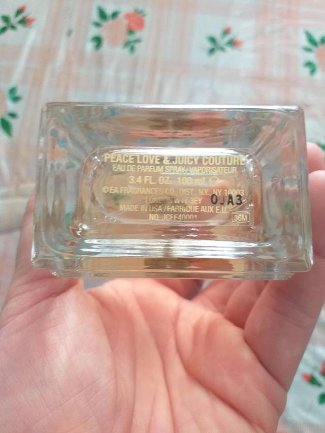 น้ำหอมแท้ราคาคุยกันได้ Juicy couture peace love couture edp 100ml
