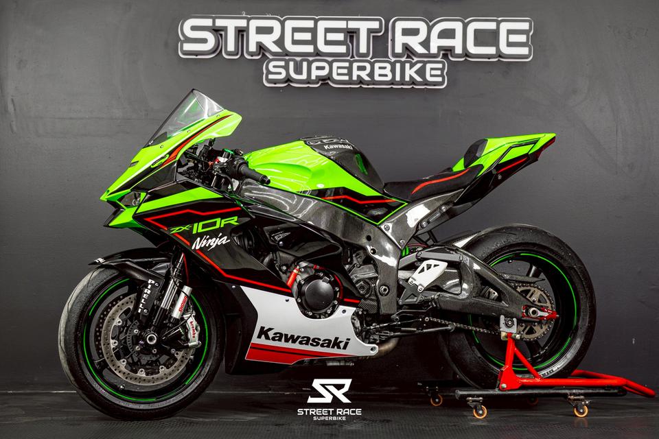 🔥kawasaki zx10r ปี 2018 🔥 ทำตัวใหม่ คาร์บอนแน่น ชุดสีแท้ทั้งคัน 😈🏍️ ล้อ machesini หล่อจัด 👀💨 รูปที่ 5