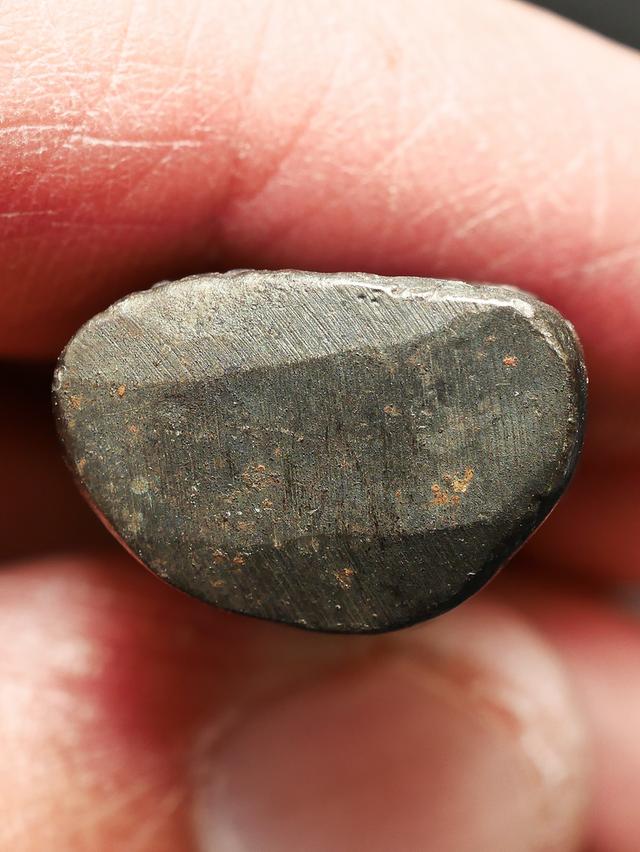 พระปิดตาพิมพ์นั่งบัว (เศียรแหลม) หลวงพ่อทับ วัดทอง เนื้อสำริด....เก่า เดิมๆ 10