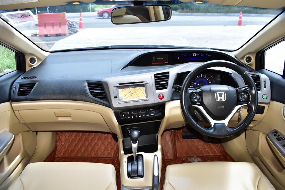 รหัสรถ PB9746 HONDA CIVIC 1.8E NAVI TOP AUTO 2013 13