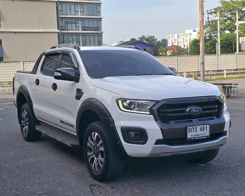 FORD RANGER Double cab Wildtrak 2.0L Bi-Turbo 4x2 10AT สีขาว ปี 2019