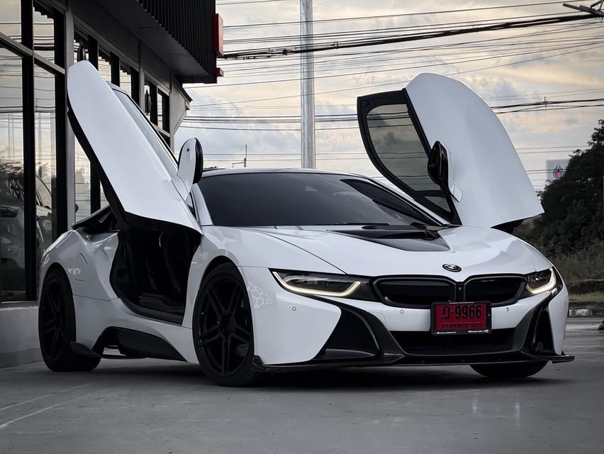 (แจ้งรหัสรถ MCA9966) 2015 จด 2018 BMW I8 1.5L HYBRID 4WD PURE LMPULSEแต่งเต็ม FULL CARBON รูปที่ 5