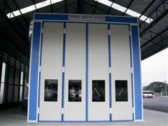 สร้างขายห้องพ่นสีฟิลเตอร์ บู๊ทพ่นสีระบบแห้ง ห้องพ่นสีฟิลเตอร์ Dry paint booth ห้องพ่นสีมอเตอร์ 11
