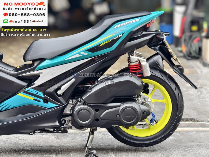 Aerox 2019 เลขไมล์ 10000โล รถบ้านแท้เครื่องท่อเดิม มีเล่มเขียวชุดโอนครบ  No1041    11