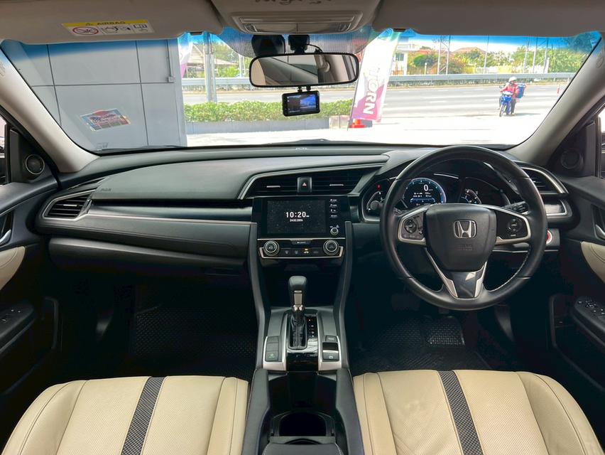 ปี 2019 HONDA CIVIC, 1.8 EL มือเดียวป้ายแดง คู่มือบุ๊คเซอร์วิสครบ รูปที่ 8