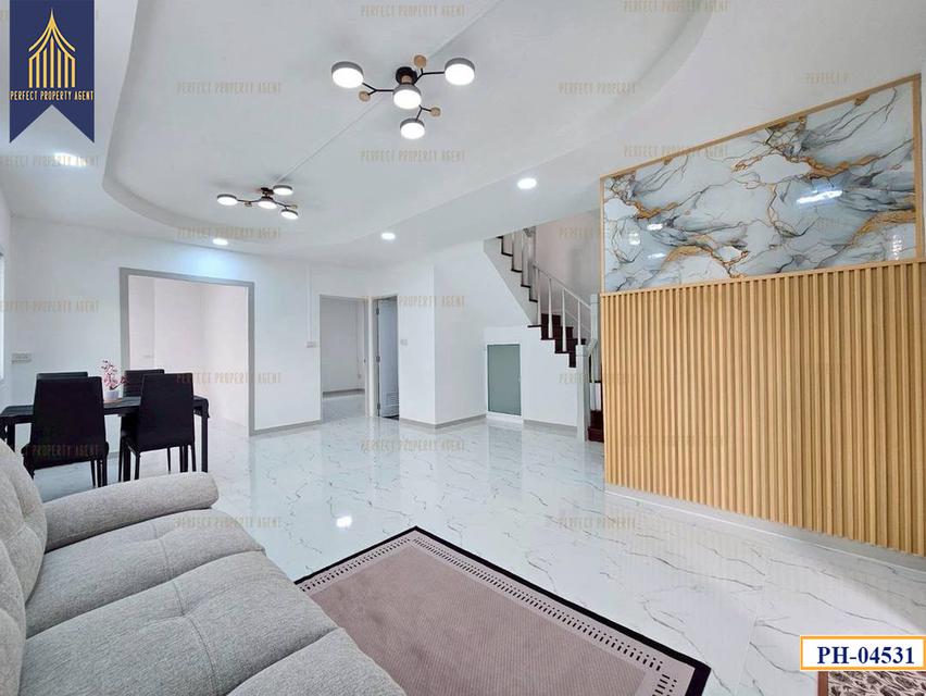 บ้านแฝดพฤกษา 33 บางบัวทองตกแต่งใหม่พร้อมของแถม 7