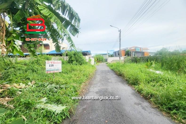 ที่ดินเปล่า ซอยประเสริฐมนูกิจ 5 แยก 5 เนื้อที่ 118 ตรว. ถนนประเสริฐมนูกิจ แขวงจรเข้บัว เขตบางกะปิ กรุงเทพมหานคร