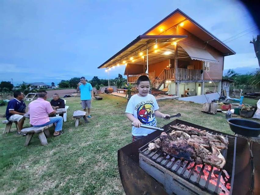 บ้านที่ดินรีสอร์ทร้านอาหารบ่อตกปลาห้องพัก​คาเฟ่​ 13