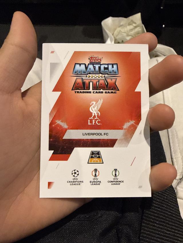 Virgil van dijk football card 3