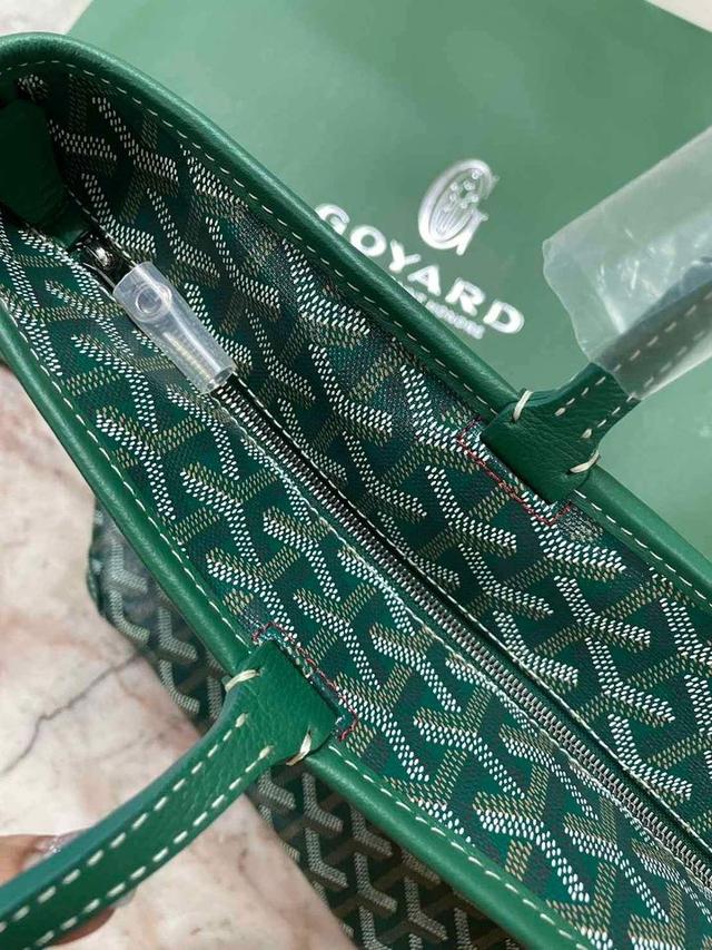 กระเป๋า Goyard  สีเขียว Full Set Rec 3