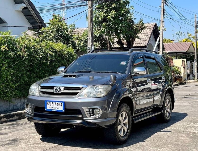 #TOYOTA FORTUNER 3.0 G 4WD ปี 2005 เกียร์ M/T สีเทา ✔️ ตัวหายาก เกียร์ธรรมดา        🌟ราคา  289,000 บาท🌟 T.  0853375537 เอ