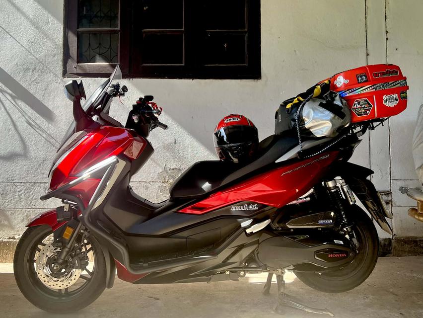 ขาย Honda Forza 350 ปี 2021 สีแดง-ดำ (สายทัวร์ริ่งทรงหล่อ เสียงนุ่มแน่น พร้อมเดินทาง) 🔴⚫ รูปย่อยที่ 2