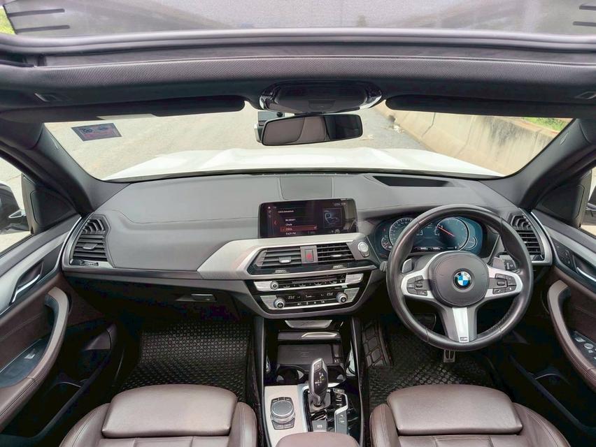 BMW #X3 Xdrive 20d M sport Top G01 ปี 2019 สีขาว รูปที่ 7