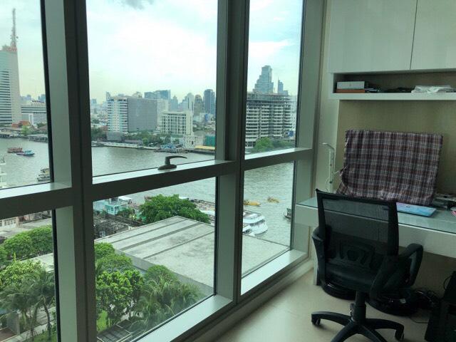 The River Condominium วิวแม่น้ำ ฝั่งicon siam 2ห้องนอน 3ห้องน้ำ พร้อมเฟอร์นิเจอร์ 9