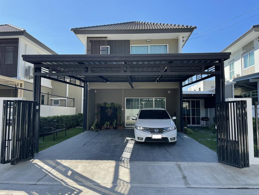ขายบ้านเดี่ยว หมู่บ้านพฤกษาหินกอง-สระบุรี ต่อเติมทั้งหลัง พร้อมเฟอร์นิเจอร์ อ.หนองแค จ.สระบุรี อยู่ใกล้นิคมอุตสาหกรรม WHA 1