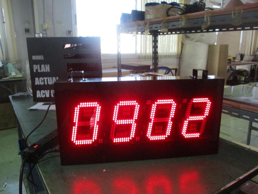 Digital clock นาฬิกาดิจิตอล นาฬิกาโรงงาน นาฬิกาขนาดใหญ่ นาฬิกาแขวนผนัง นาฬิกาจับเวลา รุ่น 404 12
