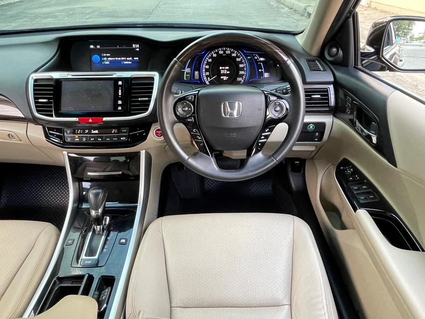 HONDA ACCORD 2.0 HYBRID (MNC) ปี 2017 สภาพนางฟ้า รูปที่ 8