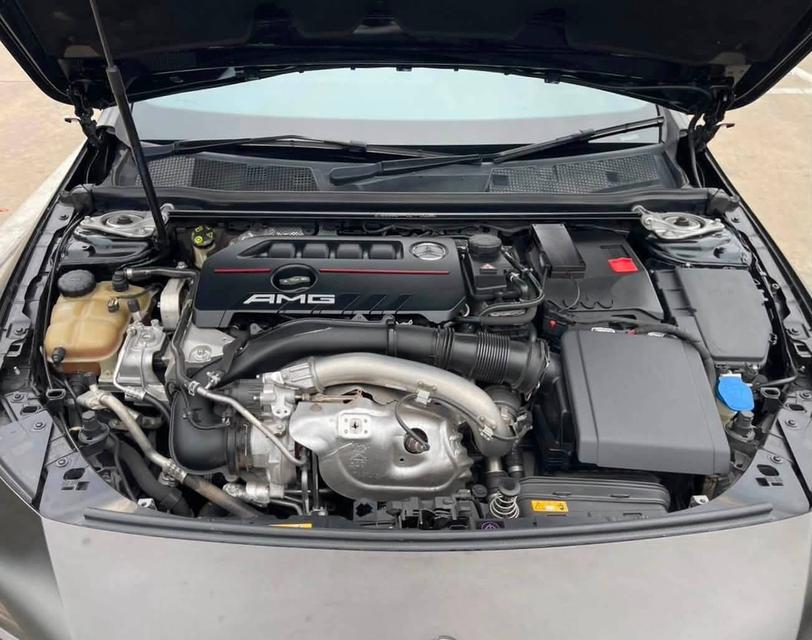 Mercedes-Benz CLA35 AMG ปี 2020 รถสีดำ Wrap ดำด้าน รถศูนย์ รูปที่ 19