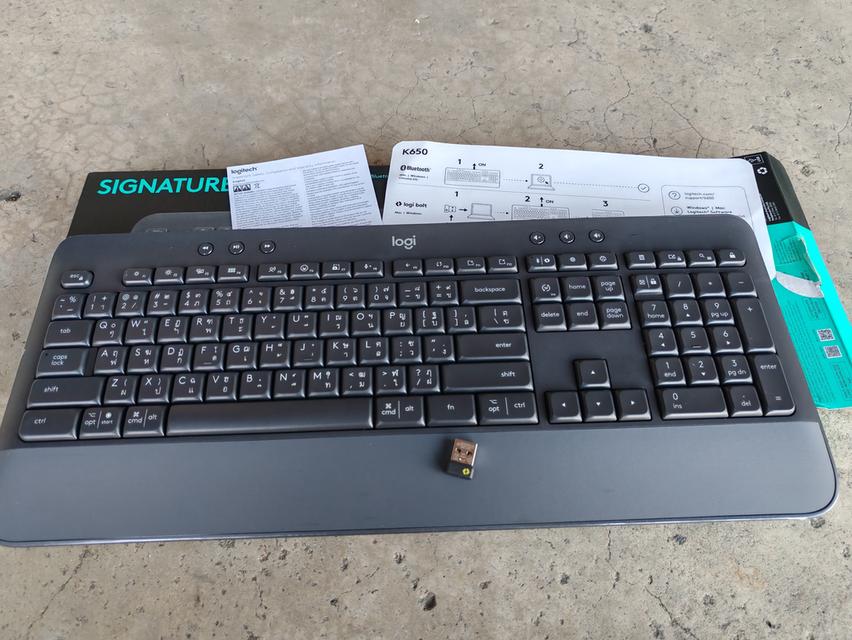คีย์บอร์ดไร้สาย LOGITECH SIGNATURE K650