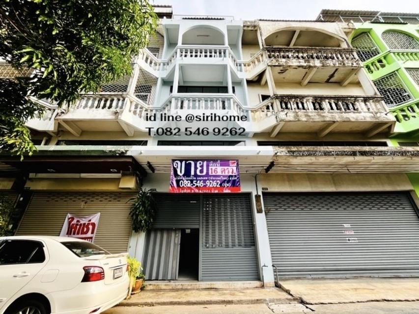 ขายอาคารพาณิชย์ 4ชั้น หน้าเมือง เมืองราชบุรี ถนนราษฎรยินดี ขนาด 1 คูหา 16 ตร.วา รีโนเวทใหม่ 1