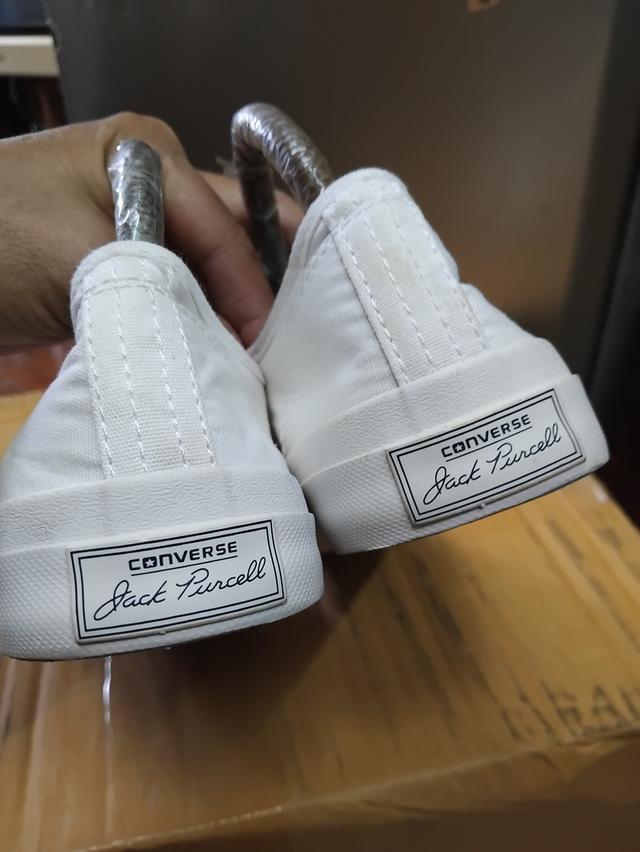 CONVERSE JACK EUR 39/24.5สวยใหม่ไม่มีตำหนิ450ค่าส่ง50 รูปที่ 4