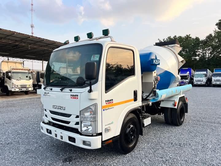 ISUZU NMR MIXER รถปูน 130HP 4