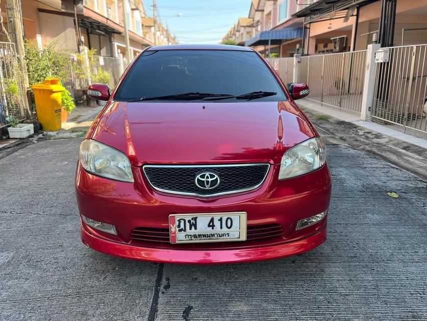 Toyota Vios 1.5 S สีแดง ปี 2005  2