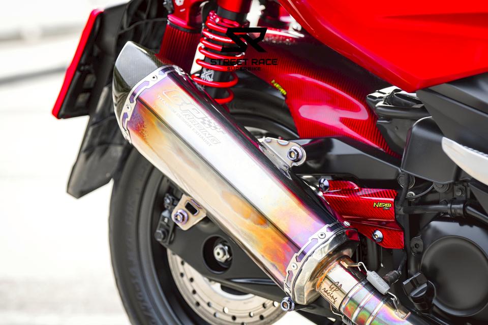 Forza350 ปี 2021 สี แดงหน้าคาร์บอน สายหล่อต้องมี!  9