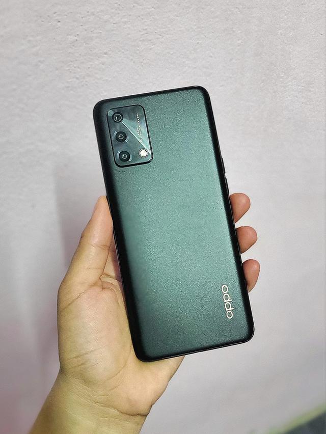 Oppo A95 สีดำด้าน มือ 2 ใช้งานปกติทุกอย่าง