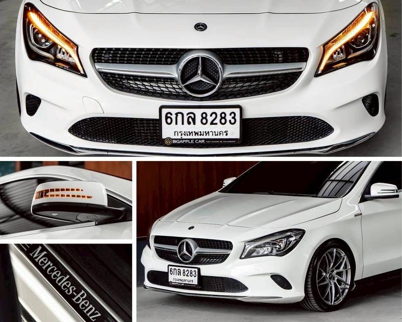 รหัสรถ BAC8283 🚗💨 Mercedes-Benz CLA200 Urban Facelift ปี 2017 ⚪ สีขาว  18