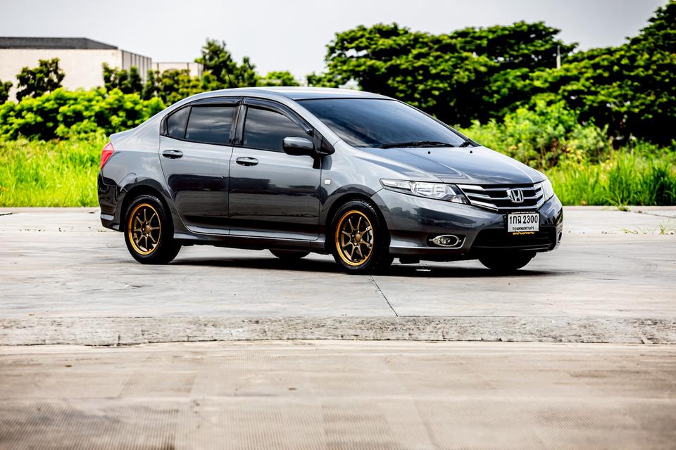 Honda City 1.5S เกียร์ออโต้ ปี 2012 สีเทา