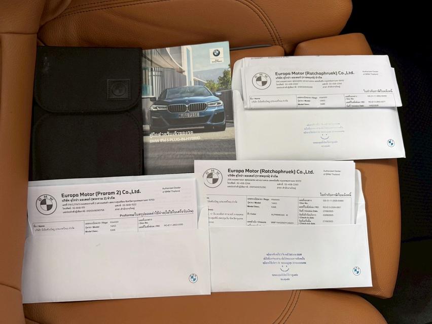 รหัสรถ WRT9989 2021 BMW SERIES 5, 530e 2.0 ELITE (LCI) โฉม G30 รูปที่ 12