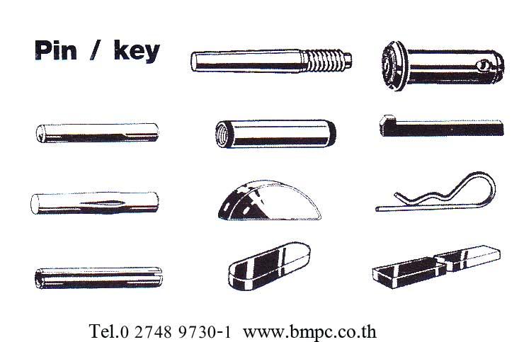 Parallel key, ลิ่ม, สลัก, DIN6885A, ลิ่มล๊อก 4