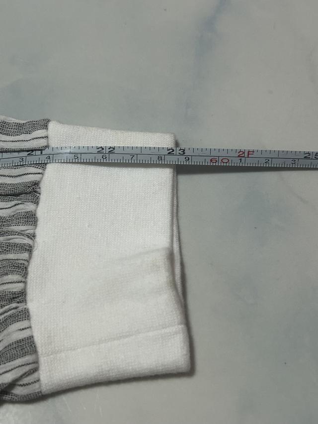 เสื้อแขนยาวคอเฮนลีย์วินเทจ 90s Jaldan Losh SLEEPER - Stripe Henley Neck Made in Japan รูปที่ 10