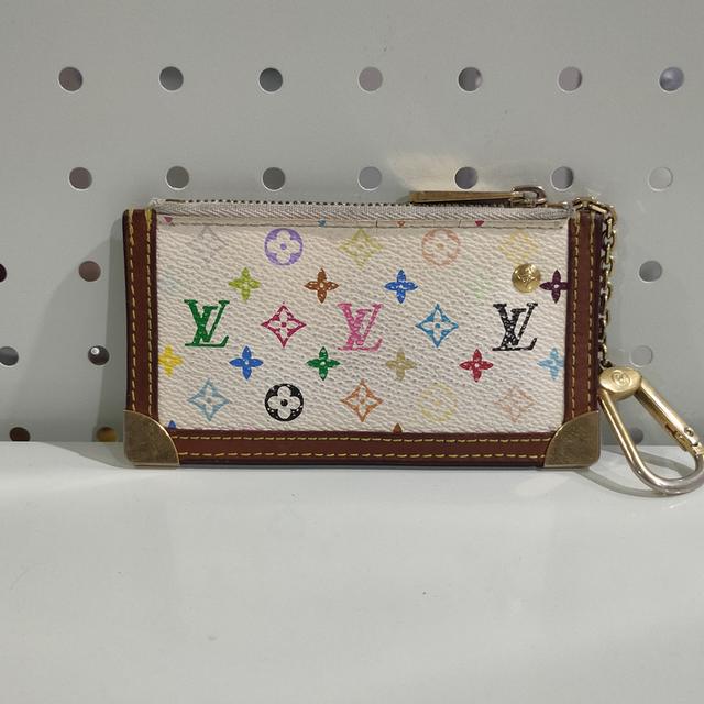 🔥Louis Vuitton Multicolore Key Pouch (Pochette Cles) รูปที่ 5