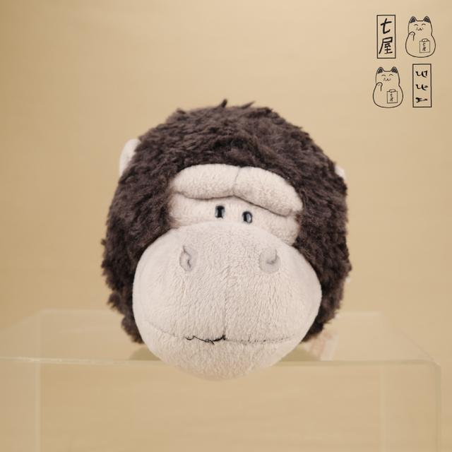 กระเป๋าใส่เหรียญและใส่บัตร นิชิ คุณกอริลลา 🦍 💳 Gorilla Coin Pouch With Card Pocket ~ Mascot 12 cm・QID : 80049-21-05 ❄️✨
