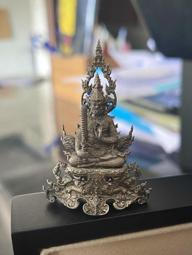 ท้าวเวสสุวรรณ ปี64 เนื้อเงิน พระธาตุดอยตุง เชียงราย อาจารย์เฉลิมชัยร่วมออกแบบ