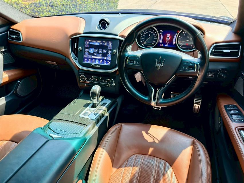 Maserati Ghibli S 2015 สีเทา รถสวย ขับดีมาก ราคาถูกมาก รูปที่ 9