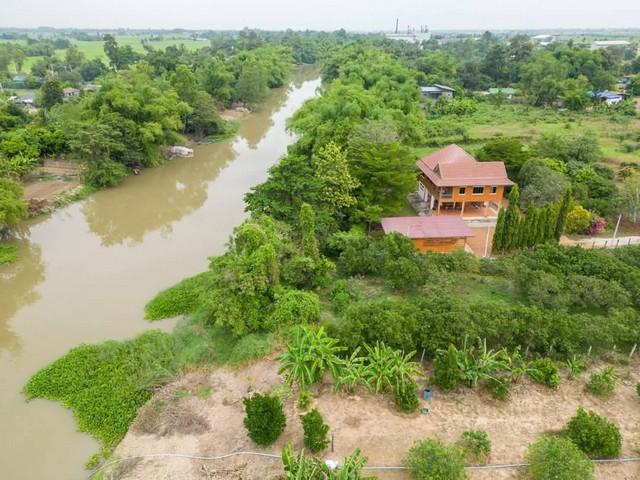 บ้านมรดก ริมน้ำ บรรยากาศดี ใต้ถุนโล่ง บ้านปูนทั้งหลัง อ.หันคา จ.ชัยนาท 3