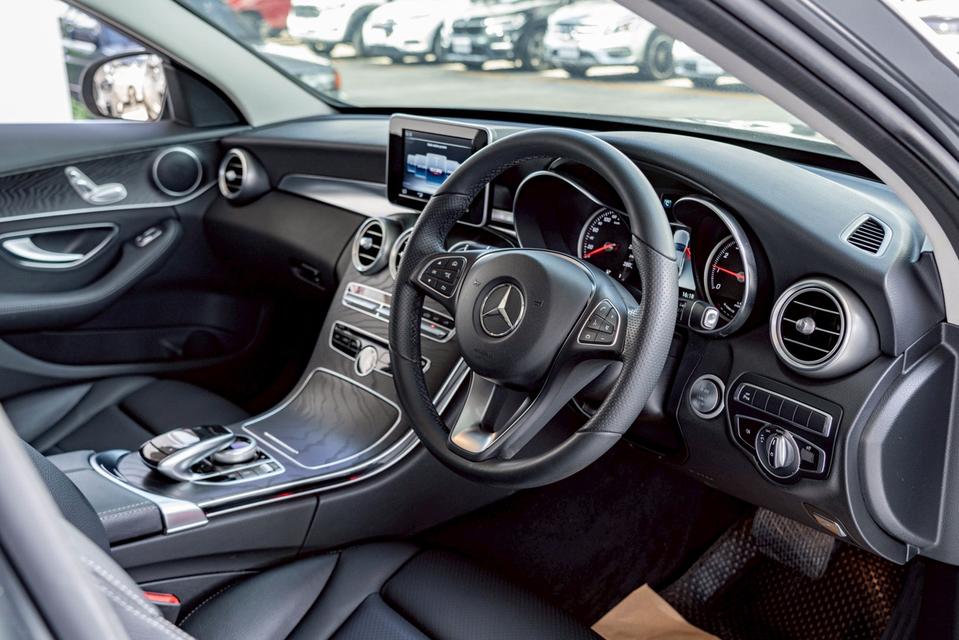 รหัสรถ NP129 รุ่นรถ : BENZ C350e AVANTGARDEปีรถ : 2018 รูปที่ 9