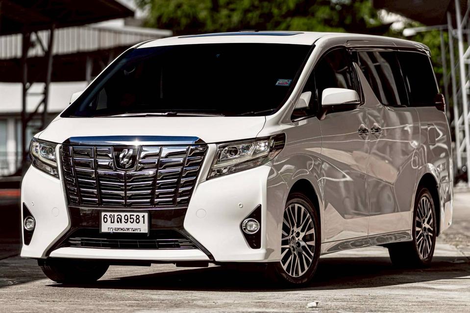 รหัสรถ PR9581 TOYOTA ALPHARD 3.5 V6 EXECUTIVE LOUNGE (2016)