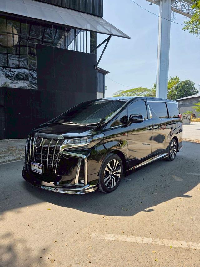 Toyota ALPHARD 2.5SC PACKAGE สีดำ ปี 2021 ไมล์ 50,000 กม.