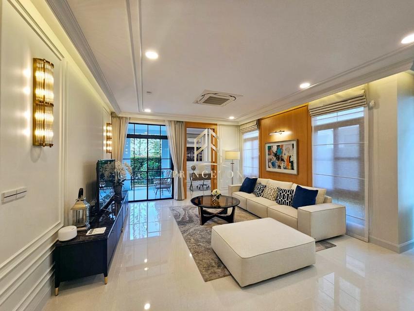 Luxury house for rent Nantawan Rama 9 New Krungthep Kreetha ให้เช่าบ้านหรู นันทวัน พระราม 9 กรุงเทพกรีฑาตัดใหม่ 5 ห้องนอน 2