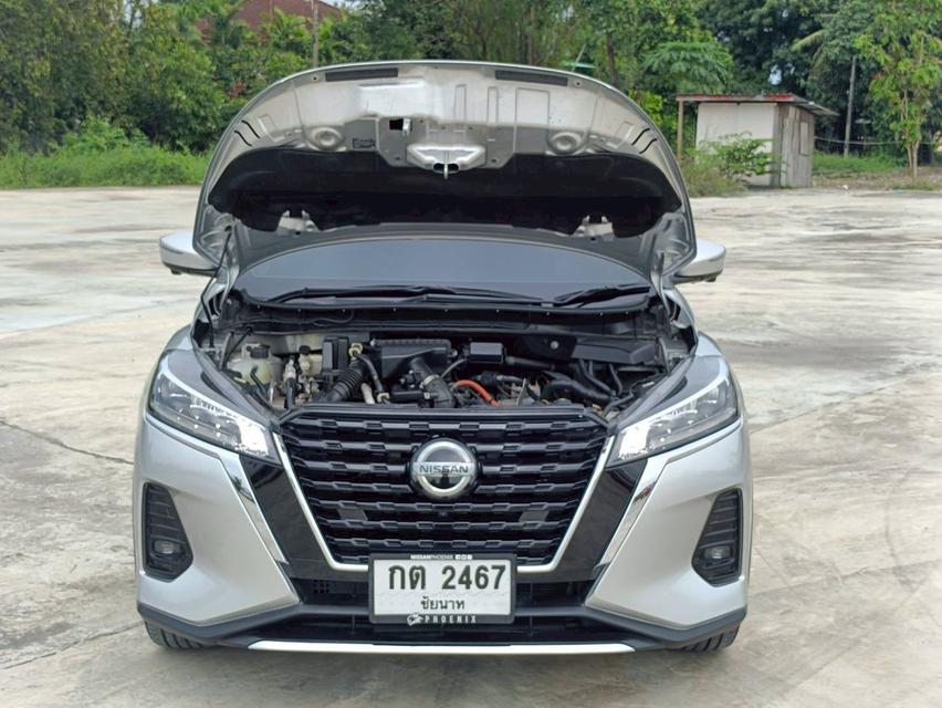 NISSAN Kicks Wagon 4dr V FWD 1.2i Y22 (mnc)สีเทา ออโต้ รถสวยรถบ้านสภาพป้ายแดง 15