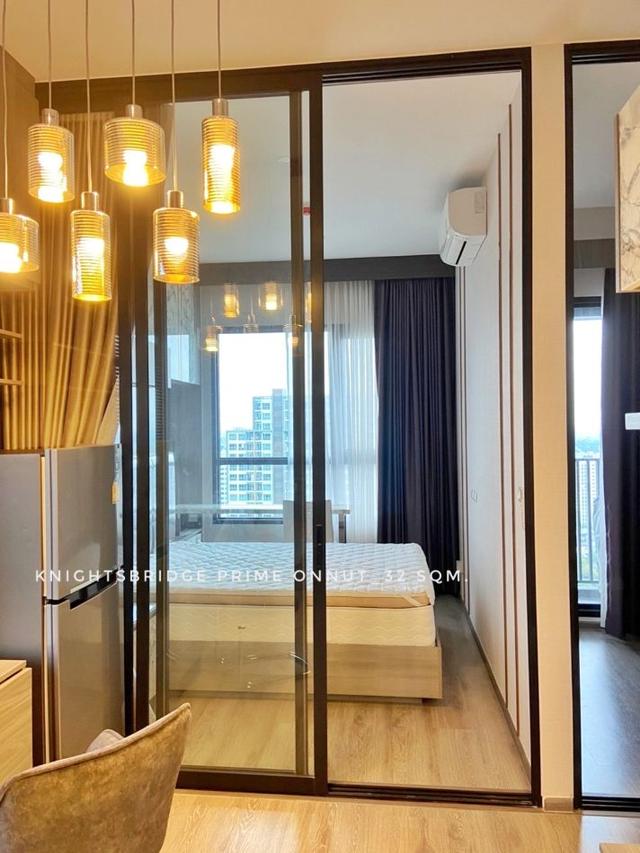 ให้เช่า คอนโด 1 bedroom plus with very nice decor Knightsbridge Prime Onnut : ไนท์บริดจ์ ไพร์ม อ่อนนุช 32 ตรม. convenien 1