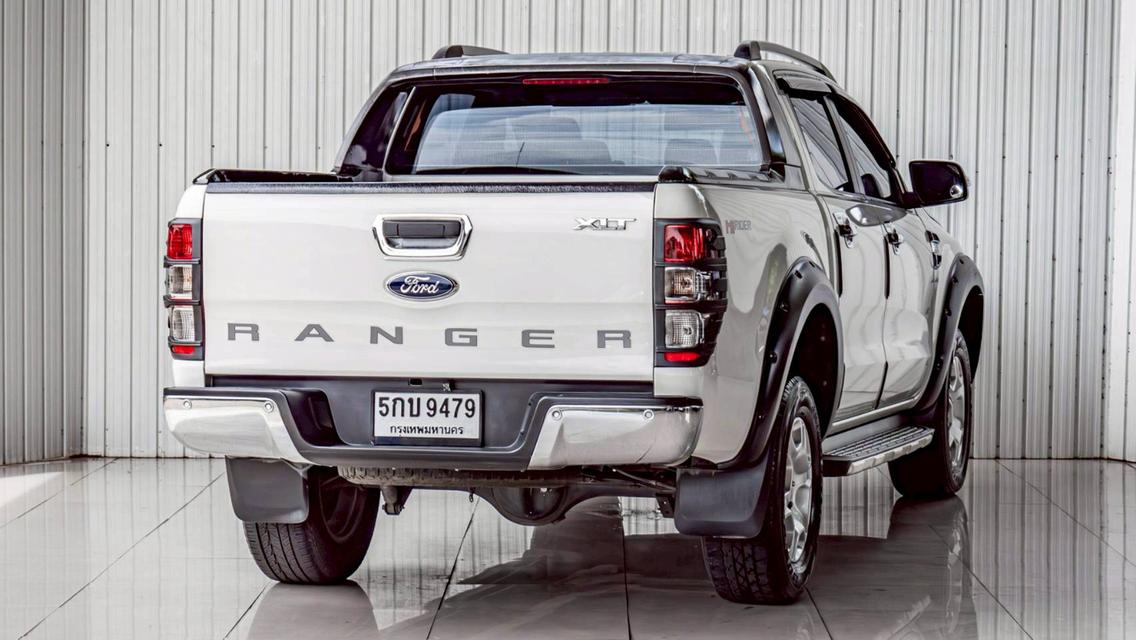 FORD RANGER 2.2 XLT ปี 2016 สีขาวโฉม HI-RIDER DOUBLE CAB รูปย่อยที่ 4