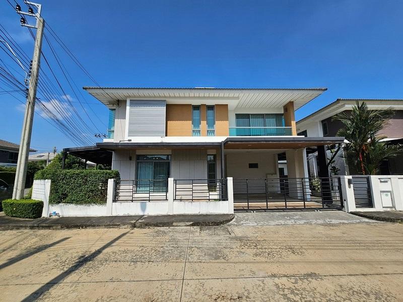 ขายบ้านเดี่ยวหลังมุม พร้อมอยู่ หมู่บ้านเพอร์เฟคเพลส 4 ราชพฤกษ์ ใกล้รถไฟฟ้าสายสีม่วง นนทบุรี. 1