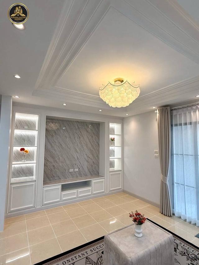 บ้านสวยหรู #หมู่บ้านโฮมทาวน์ศรีราชา หลังเดียวในโครงการ พิกัด📍ศรีราชา  หนองยายบู่ 🏡บ้านแฝดสไตล์เดี่ยว เนื้อที่40.5 ตารางวา 5