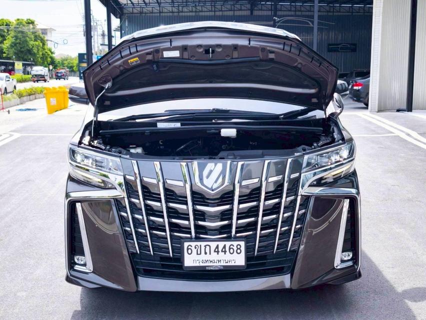 รหัสรถ KPV4468 2021 TOYOTA ALPHARD 2.5 SC PACKAGE สีน้ำตาล