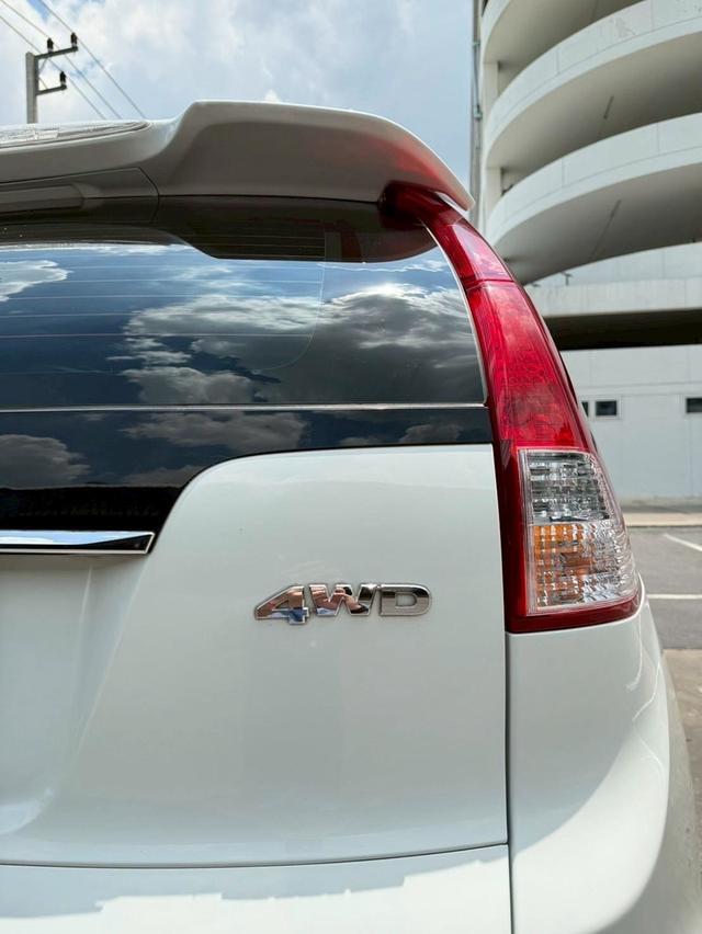 HONDA CRV 2.4EL 2014 4WD TOP สีขาว เข้าศูนย์ทุกระยะ 15